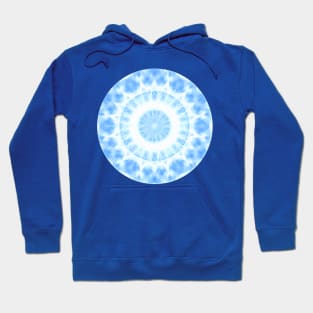 Kaleidoscope in blues Hoodie